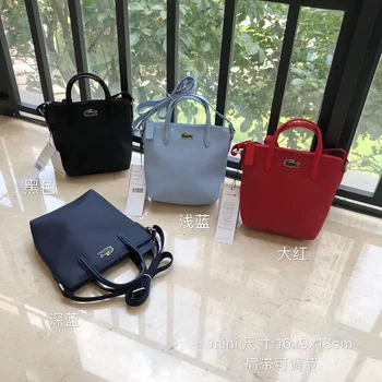 

New French mini short handle women's bag fashion alligator tote dumpling bag single shoulder oblique satchel mini shopping bag