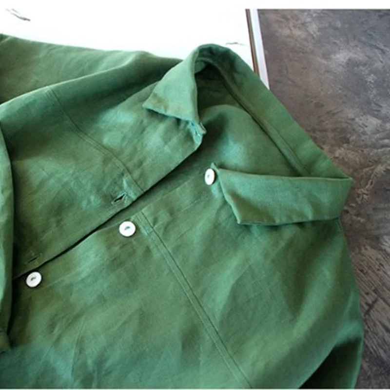 Feminina sobre o Tamanho Camisa Manga Longa Solta Topo 4 High Quality Moda Feminina