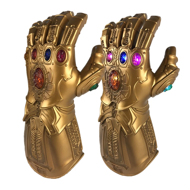 Infinity War Thanos Latex Gauntlet Mask & Glove Cosplay Prop Toy The Avengers 3 