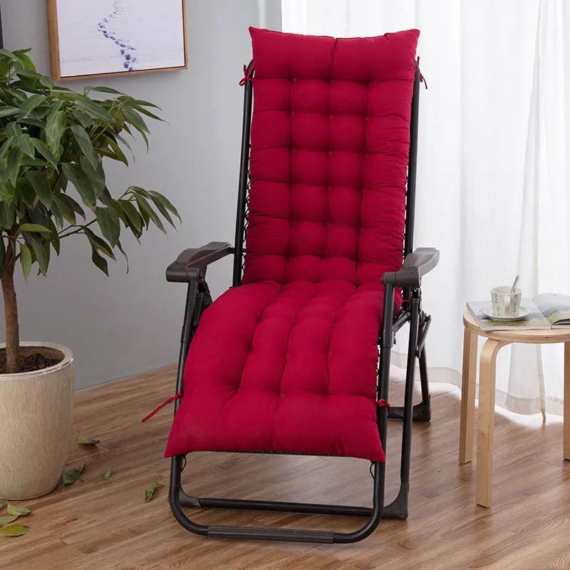 Кресло для отдыха Подушка сиденья зимний патио кресло Открытый подкладки для стула садовая мебель кресла подушка - Цвет: red