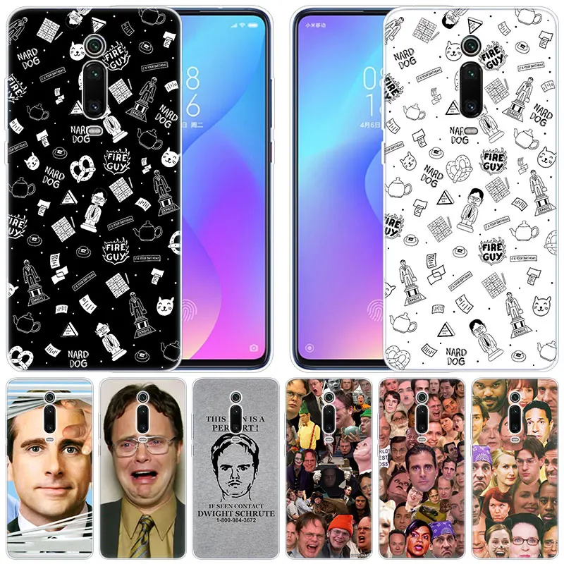 Силиконовый чехол для телевизора в офисе Xiaomi Pocophone F1 Mi 9T Pro CC9 CC9E 9 9SE 8 A3 A2 Lite A1 5X 6X Mix3