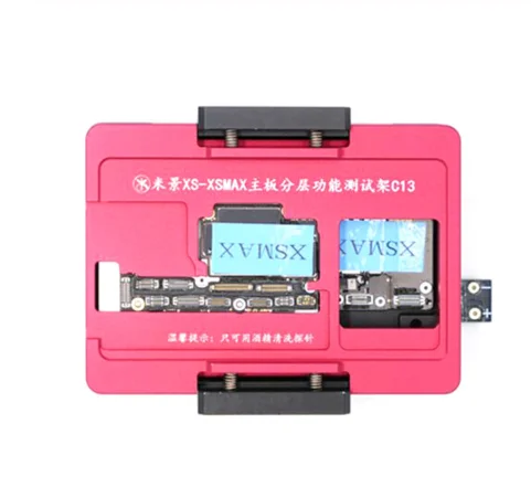 

MiJing C13 Upper and Lower Main Board Tester Maintenance Fixture For iPhone X Xs/Xs Max Board Function Testing No Meed Welding