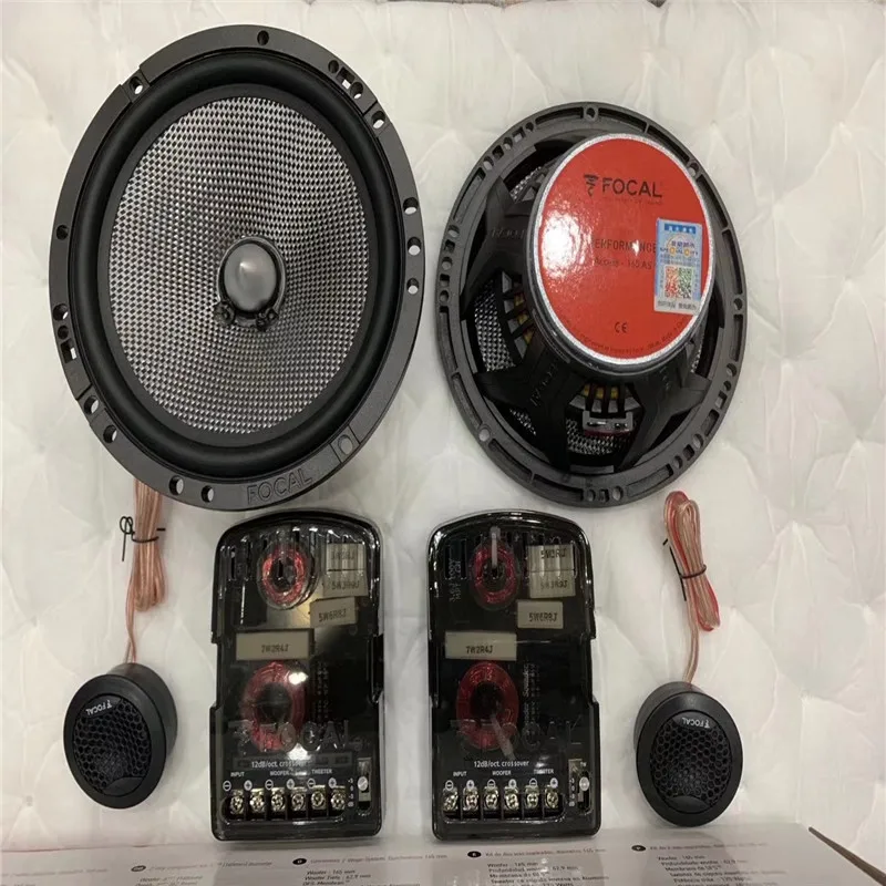 

FREE SHIPPING 6 SETS FOCAL CAR SPEAKER 165AS 6.5" 2-WAY ACCESS FIBERGLASS COMPONENT SPEAKERS TWEETERS CROSSOVERS IN STOCK