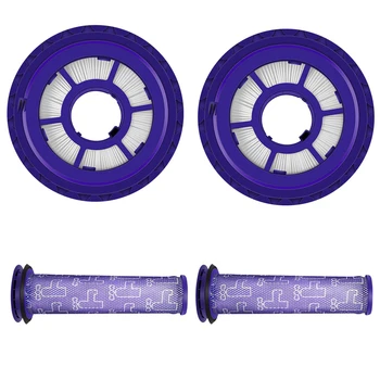 

Vacuum Cleaner Rear Filter Element and Front Filter Screen, Practical Accessory Replacement for Dyson DC41/DC65