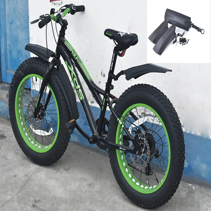 

TOMOUNT Cycling Bike Fender Parts Bicycle Mudguard MTB Mountain 20-26 inch Bike Mud Wings Front Rear Wheel Fender Accessories