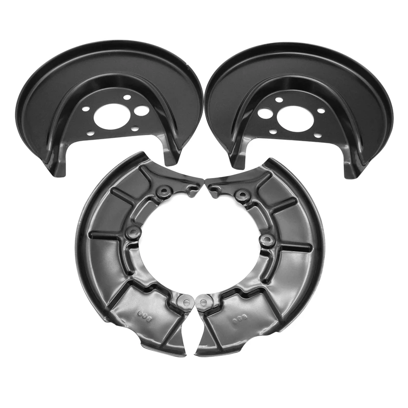 4x Car Front Rear Brake Disc Dust Shield Splash Guard Covers For Golf