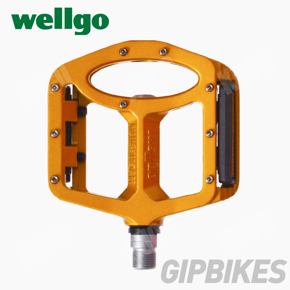 Wellgo MG-1, супер светильник, качество agnesium, велосипедные педали, противоскользящие для дорожного горного велосипеда, педали запчасти велосипедов
