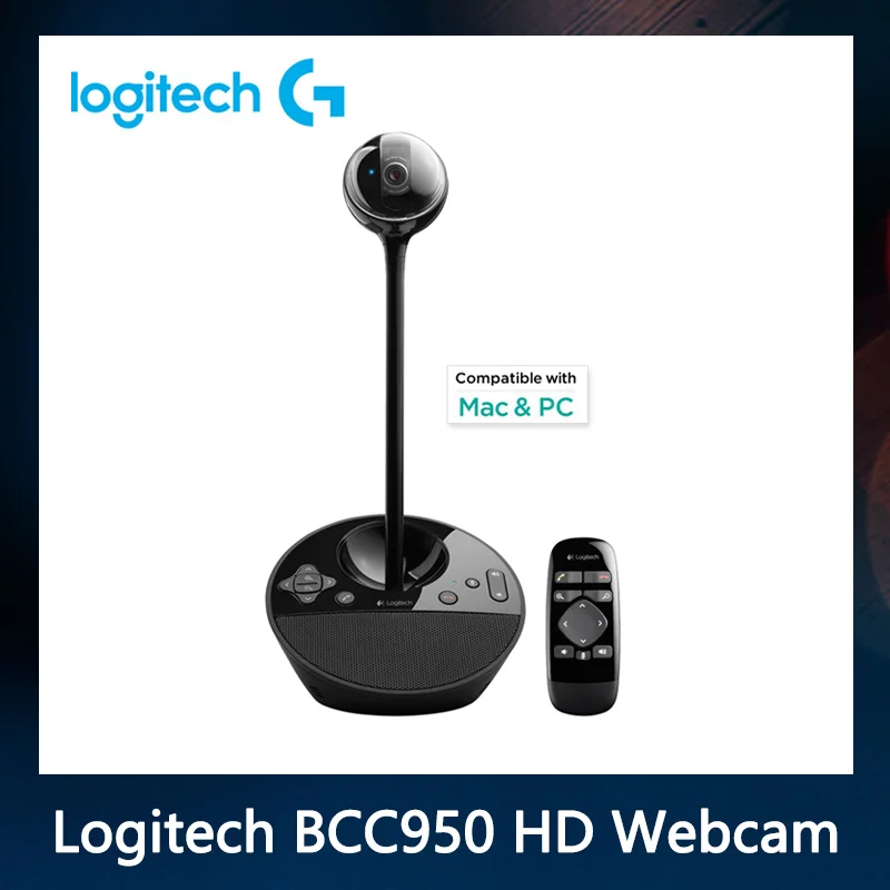 Веб камера Logitech Full HD BCC950 1080P USB для деловых встреч частных офисов домашней