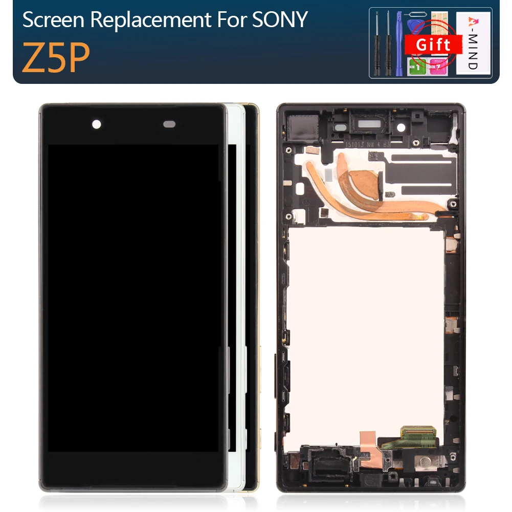 5,5 ''ЖК-для Sony Xperia Z5 жидкокристаллический экран класса премиум дисплей Z5 PLUS E6853 E6883 сенсорный экран дигитайзер экран