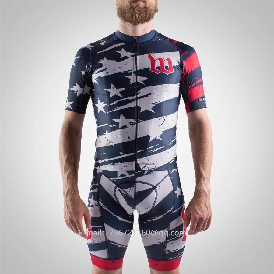 Wattie ink, летние комплекты для велоспорта, Мужская одежда для велоспорта, Майо, ropa ciclismo, MTB, короткий рукав, Велоспорт, нагрудник, Джерси, комплекты - Цвет: Хаки
