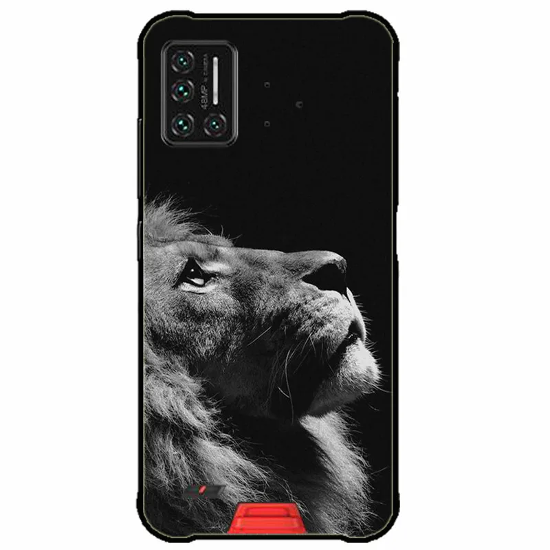 waterproof pouch for swimming For Umidigi Bison Case X10 Pro GT Silicone Soft Wolf Phone Cover For Umidigi Bison X10 Pro Case X10 TPU Fundas Paras Capa cute waterproof phone pouch Cases & Covers