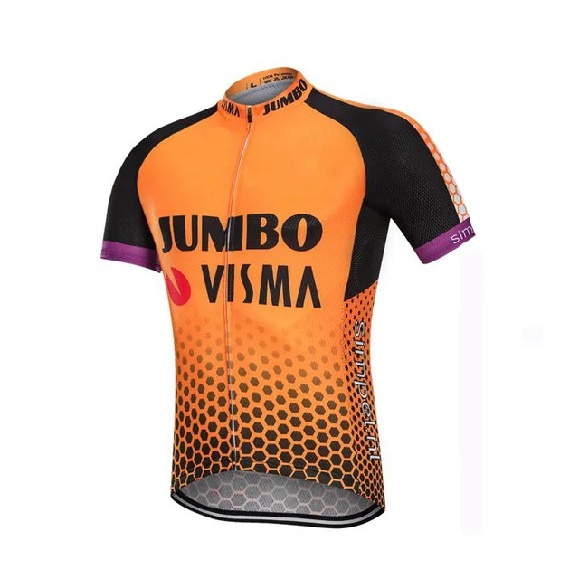 Pro team jumbo visma набор велосипедных футболок, мужской велосипедный Майо MTB Racing ropa Ciclismo летняя быстросохнущая велосипедная ткань 9D гелевая - Цвет: C14