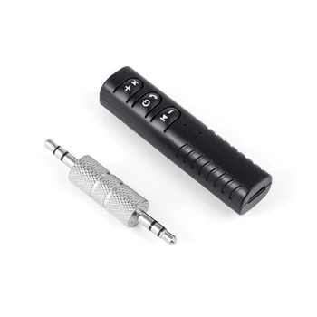 

Universal 3.5mm jack Bluetooth Car Kit Hands free Music Audio Receiver Adapter Auto AUX Kit for Speaker Headphone Bluetooth Aux