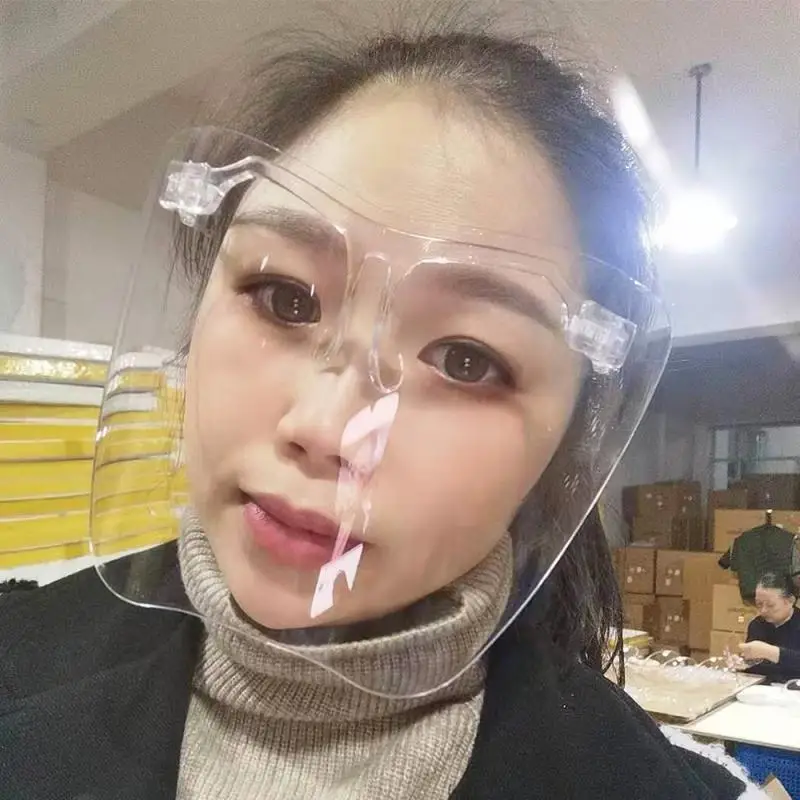 Защитные Очки защитные Прозрачная защитная маска для лица Защитная Защита от