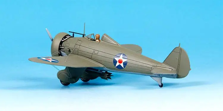 Hobby Master Boeing P-26A Peashooter Wheeler Field Гавайи декабря 1941 1/48 литье под давлением модель самолета
