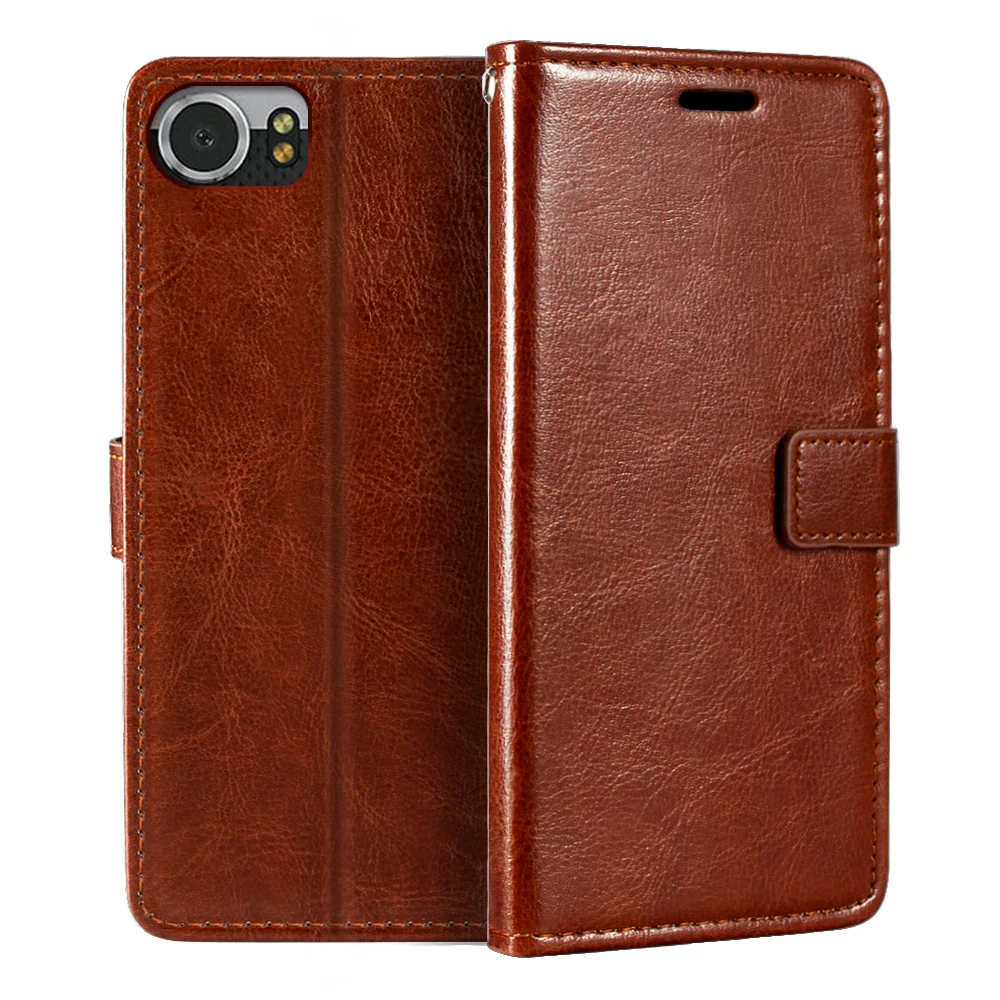 Case For BlackBerry Keyone DTEK 70 Wallet Premium PU Leather Magnetic Flip Cover With Card Holder Mercury | Мобильные телефоны и