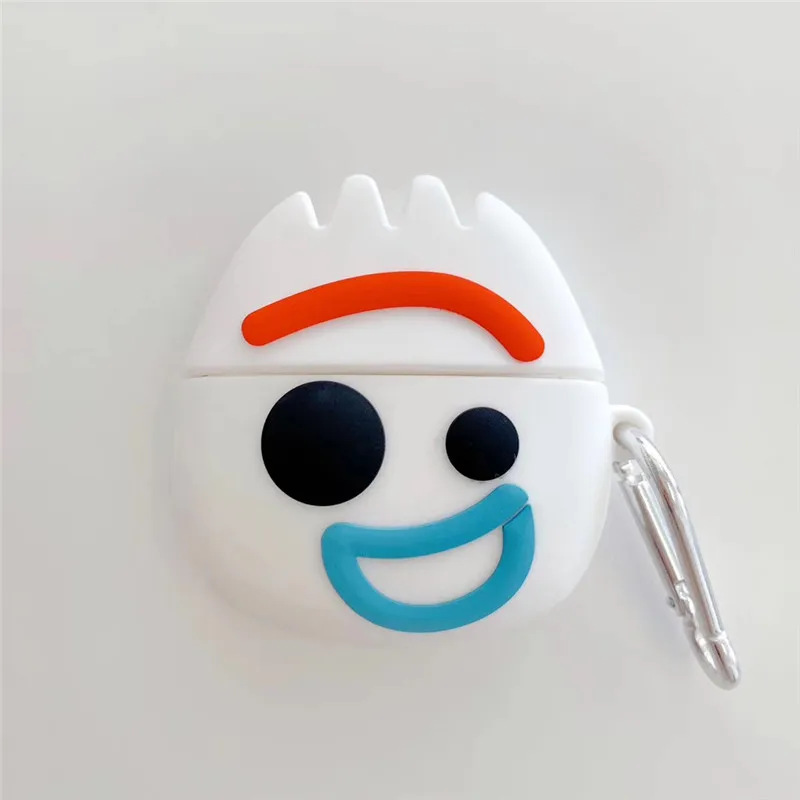 Для airpods pro Чехол 3D Toy Story 4 Мультфильм Forky силиконовый мягкий чехол для airpods 1/2 Беспроводная зарядка Bluetooth гарнитура coque