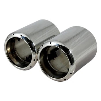

Stainless Steel Exhaust Pipe Tail Pipe Muffler for Mazda 6 Cx-5 Mazda 3 2012-2018,2Pcs/Set,Auto Accessories,Car Styling