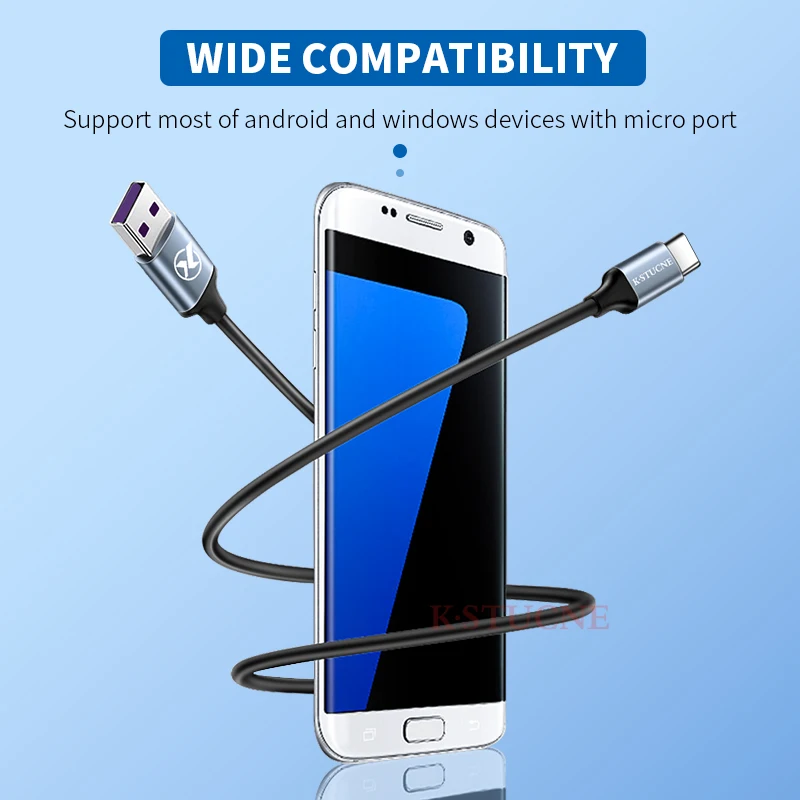 5А usb type-C кабель для huawei P20 P30 Pro Quick Charge 4,0 3,0 Быстрая зарядка type-C кабель для samsung S9 S10 Redmi Note 8 кабель