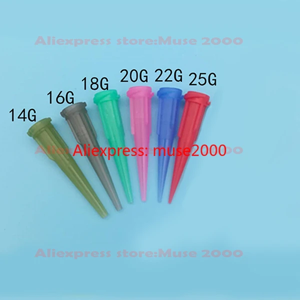 TT plastic glue nozzle 10g 25G type A Plastic Conical Smoothflow