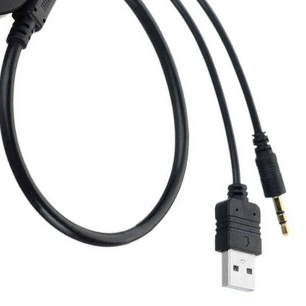 USB и 3 5 мм AUX к Bluetooth аудио Aux гнездовой адаптер для автомобиля BMW Mini Cooper|Кабели