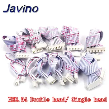 

5Pcs JST 2.54mm Pitch Connector Cable XH2.54 Plug Line length 20/10CM Red and white 2P/3P/4P/5P/6P/7P/8P/9P/10P/11P/12P