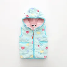 Г. Осенняя новая стильная Двусторонняя одежда Shu вельветовый жилет детский жилет теплый модный жилет с рисунком