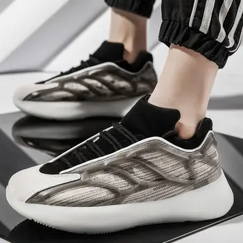 

High-quality 2020 new sports shoes men's shoes summer shoes Korean version trend mesh breathable casual running shoes