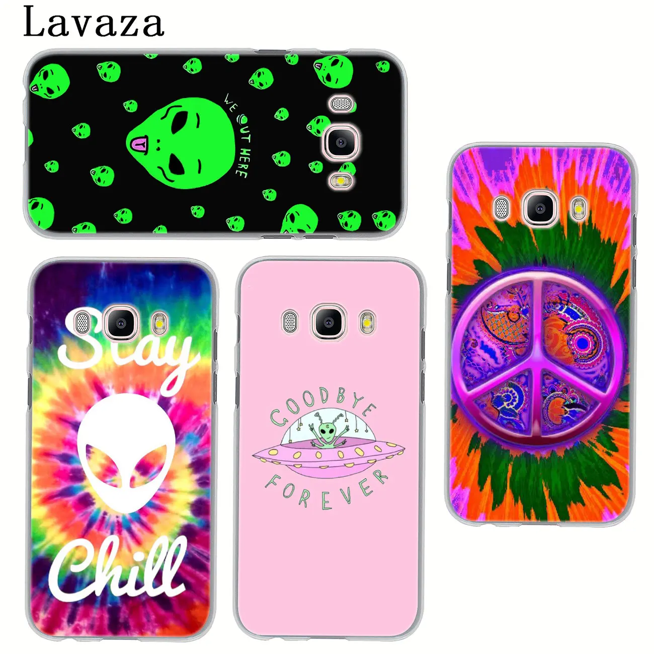 Чехол для телефона Lavaza Trippy Tie Dye Peace Alien для samsung Galaxy J8 J7 Duo J4 J5 J6 Plus J2 J3 Prime