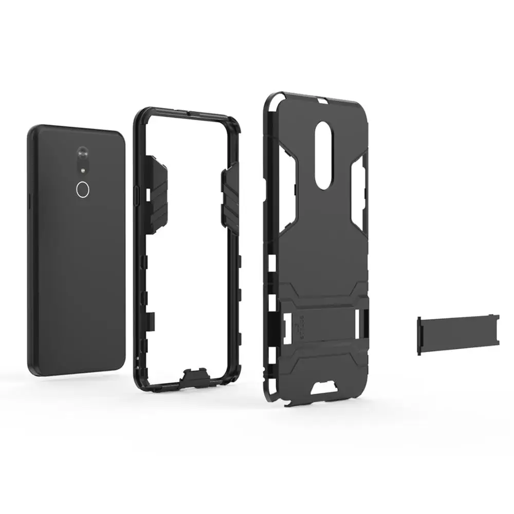 Гибридный бронированный чехол для LG G7 G6 Q6 Q8 K8 V20 v20mini V30 V30S stylo 3 stylo 4 stylo 5 противоударный чехол с подставкой и PC чехол Крышка