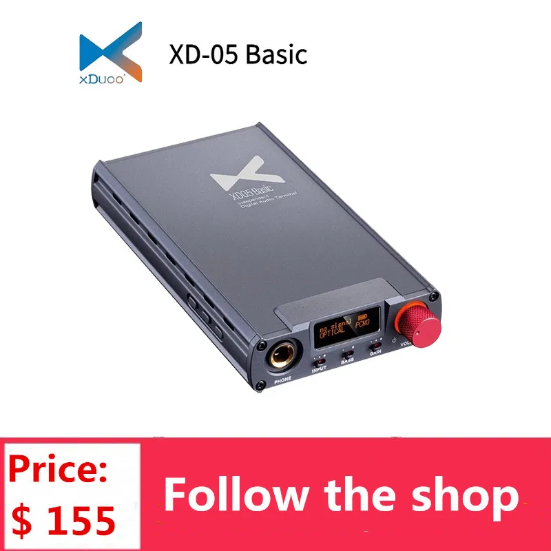 XDUOO XD-05 базовый усилитель для наушников ESS9018K2M 384 кГц DSD256 XU208 XD05 Hi-Fi портативный Basic |