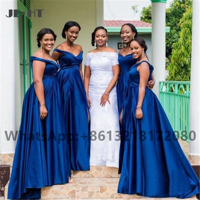 Shop Navy Blue Handwork Wedding Layered Gown Online : 230730 -