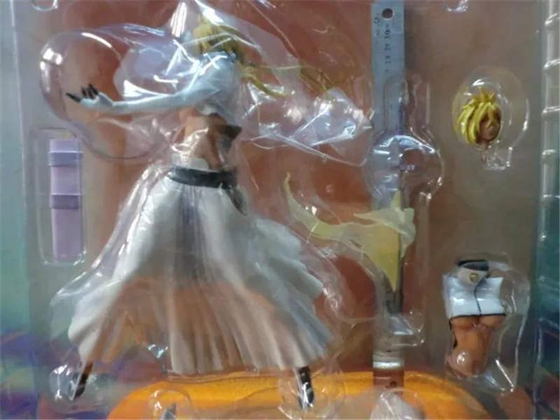 New Anime Bleach Arrancar Tercera Espada Tear Halibel PVC Action Figure Model Toys Sexy Girl Figuras Dolls Cosplay Gift 27cm (3)