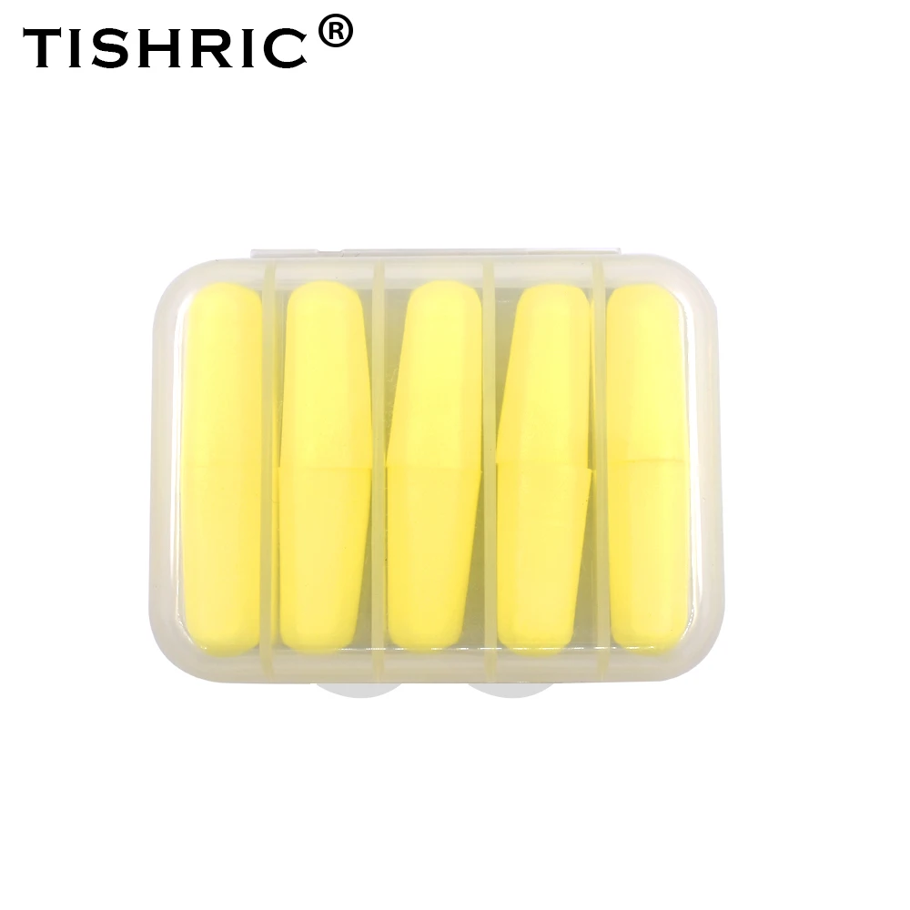 TISHRIC 5pairs 35dB Earplugs Sleep Noice Reduction Noise Cancelling Anti-noise Ear Protection Ear Plugs For Travel/Sleep/Reading fall protection lanyard Safety Equipment