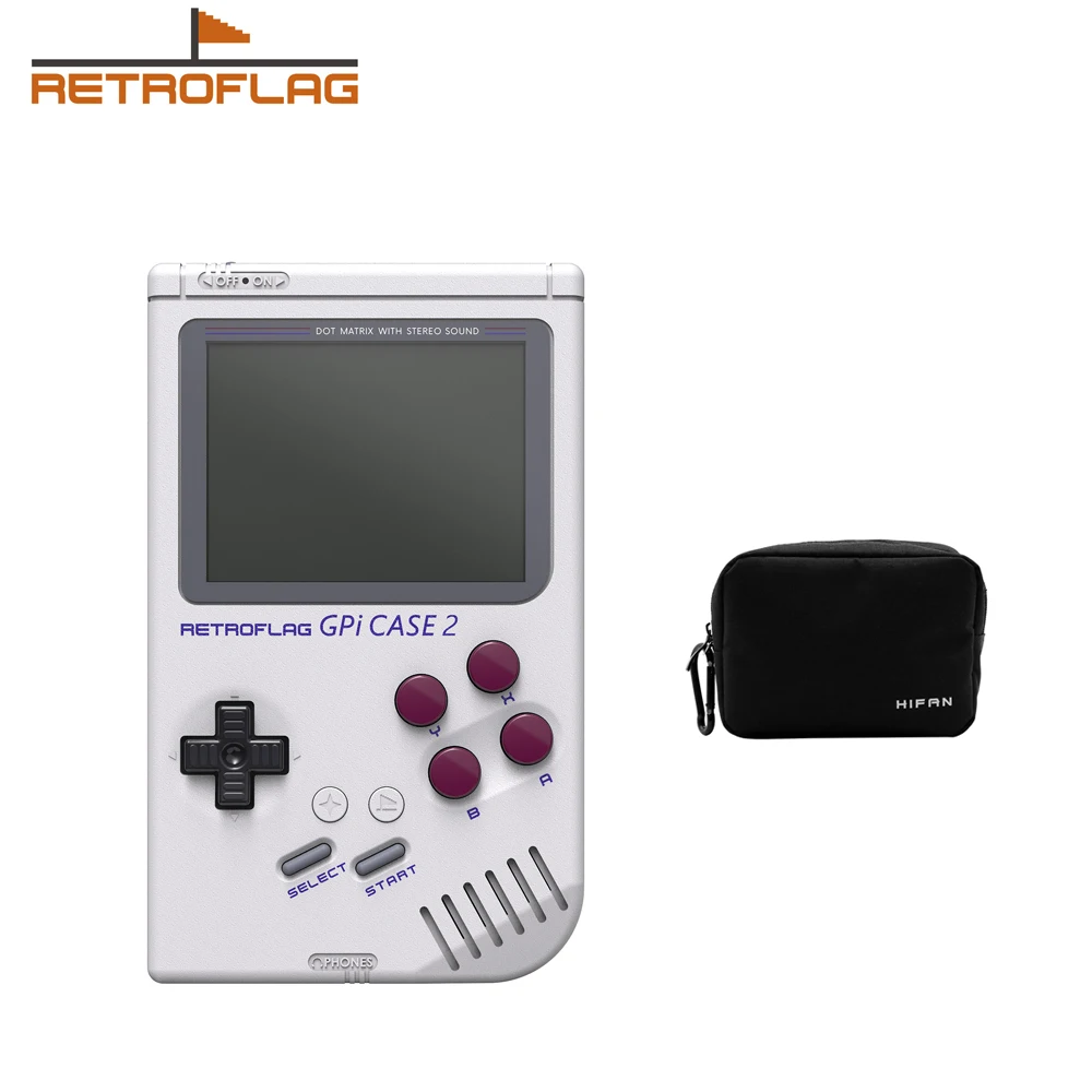 Retroflag GPi Case 2 with Rechargable Battery 3.0 inch LCD for Raspberry Pi CM4 Retroflag Raspberry Pi Case for Compute Module 4 