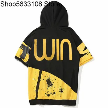 

Super Large Size Fat Short Sleeve Lian Cap Men T Shirt Plus Fat plus Leisure Half Sleeve Extra Large Size