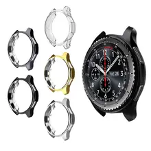 Gear S3 frontier Мягкий ТПУ чехол для samsung Galaxy Watch 46 мм 42 мм reloj крышка покрытая вокруг Защитный чехол рамка