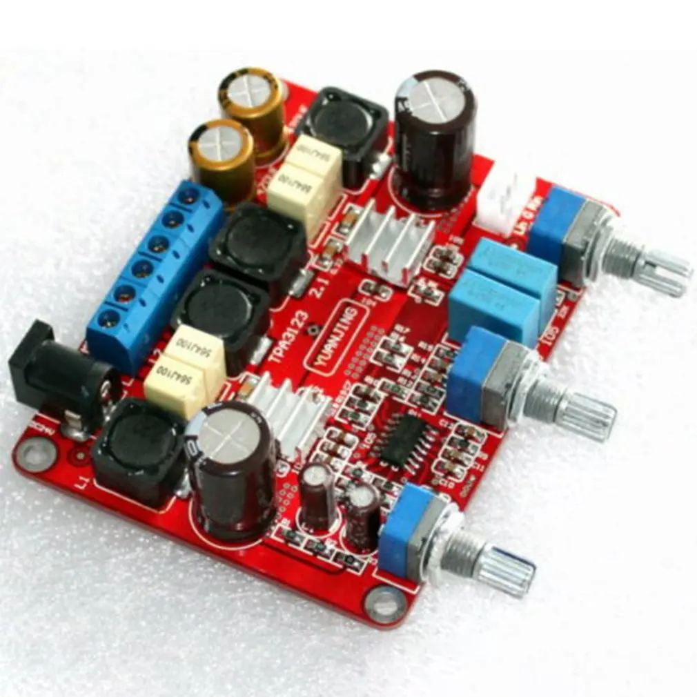 Высокое качество TPA3123 2,1 2X25W+ 50W 4ohm усилитель класса D