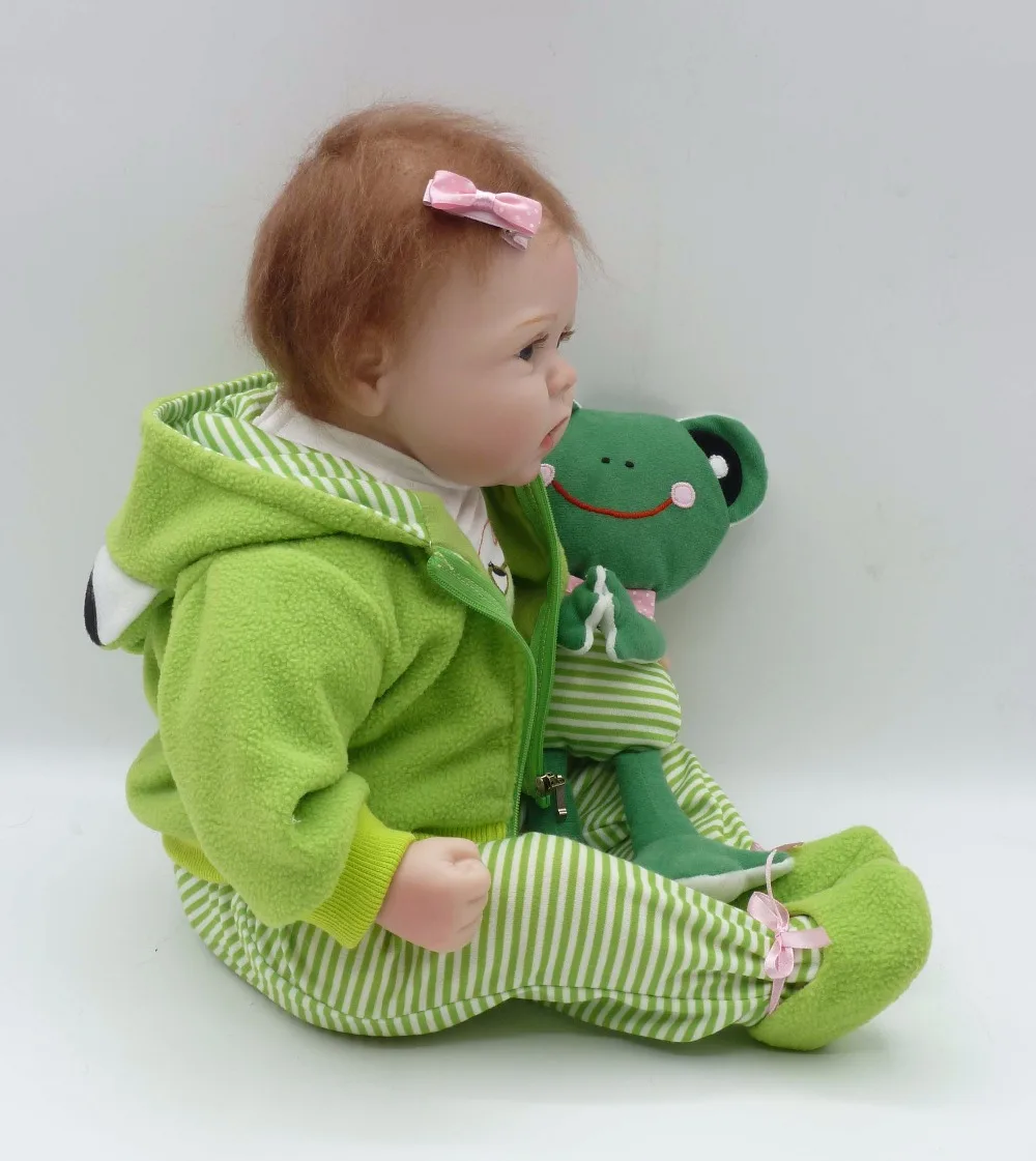 Новинка, 22 дюйма, милая детская кукла, reborn для продажи, силиконовая кукла reborn baby, куклы reborn, игрушки для девочек, подарок на день рождения