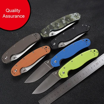 

Ontario outdoor camping self-defense multi-function folding knife stainless steel fruit knife