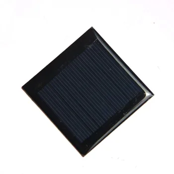 

Epoxy Solar Cell Module DIY Solar Panel Polycrystalline 0.25W 5V For 3.7V Battery Charger System 50*50*3MM 10pcs/lot