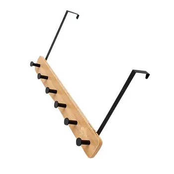 

Door Back Hook Rack Wall Mounted Hook Clothes Organizer Door Rear Row Hook