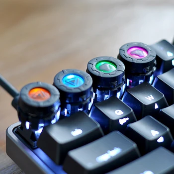 

Novelty Transparent Rotatable mechanical keyboard resin Key cap keycap For LOL Source Plan