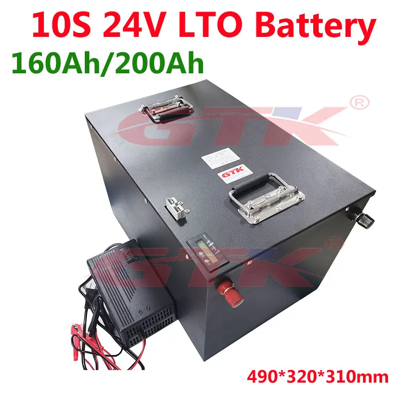 LTO 24v 160ah 200ah Lithium Titanate Battery Pack for 3600W Solar