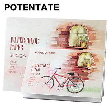 

230g/m2 Professional Water Color Painting Paper A5/A6 12Sheets Hand Painted Watercolor Book Creative Art Supplies Pencil Book