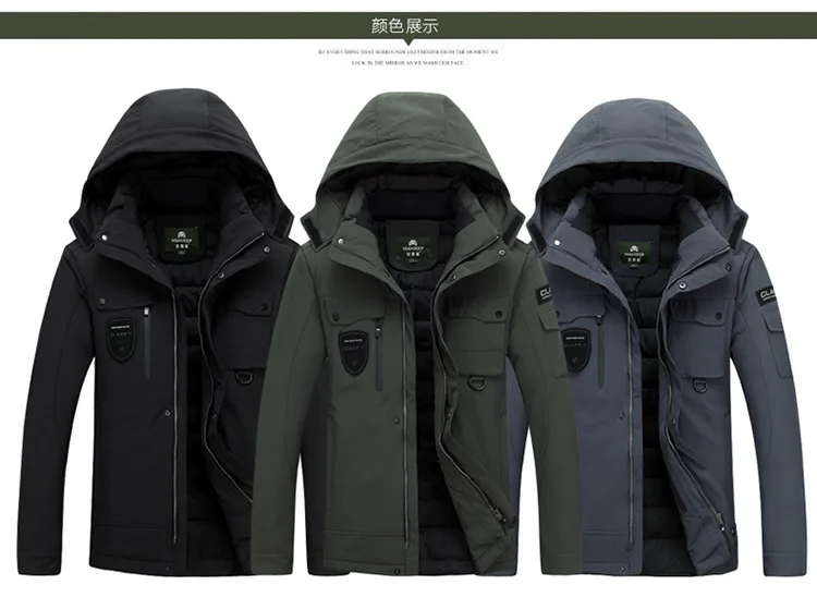 New Style Men's MEN'S down Jacket Men'S Wear Light Thick Autumn And Winter down Jacket Coat Plus-sized