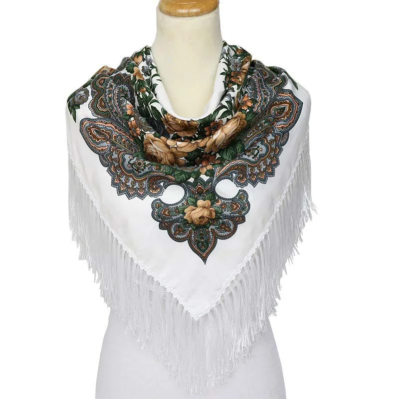 Плотная однотонная шаль для лыжного спорта 1 шт. весенне-осенняя из натуральной