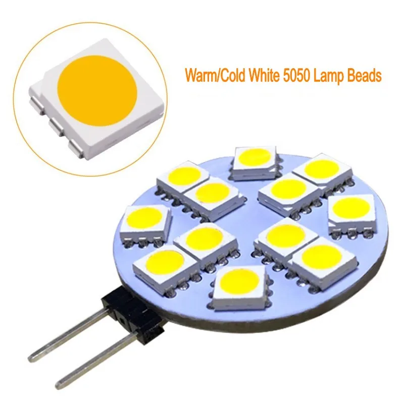 Точечный светильник 15 * 5050SMD 5 Вт G4 светодиодный мини-светильник Светодиодная