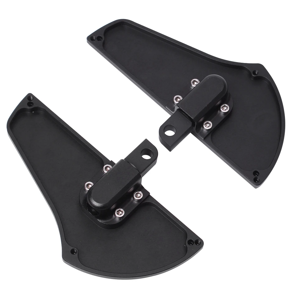 PEDANE PASSEGGERO STANDARD ANTI VIBRAZIONI CROMATE PER HARLEY DAVIDSON