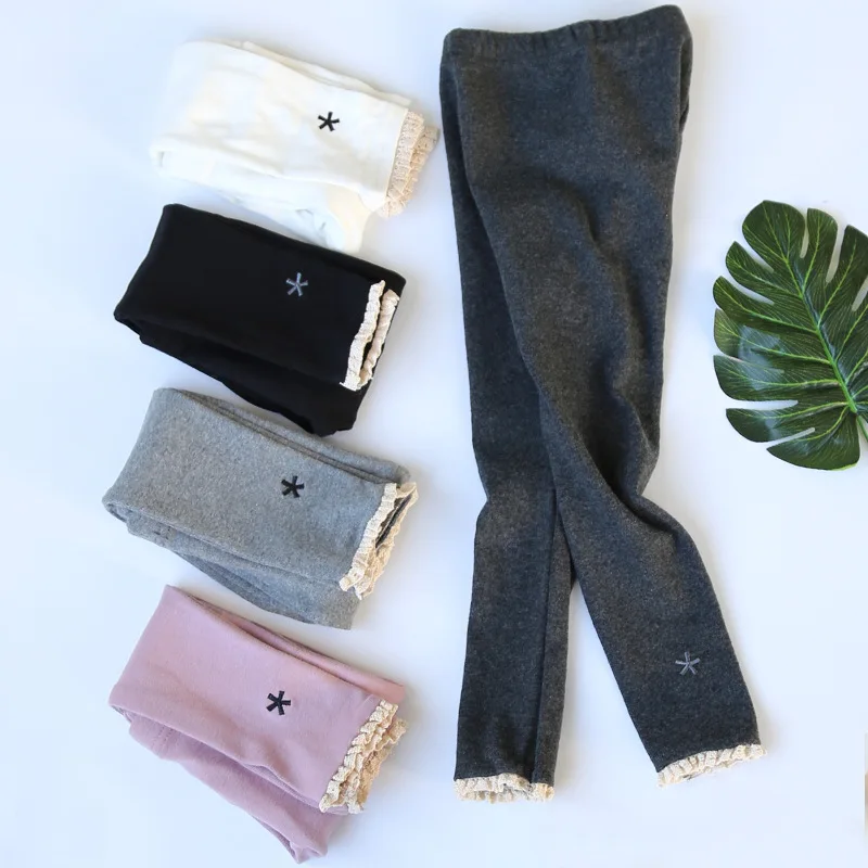 

Spring And Autumn 2018 New Style GIRL'S Leggings Fashion Casual Leggings Pants CHILDREN'S Trousers